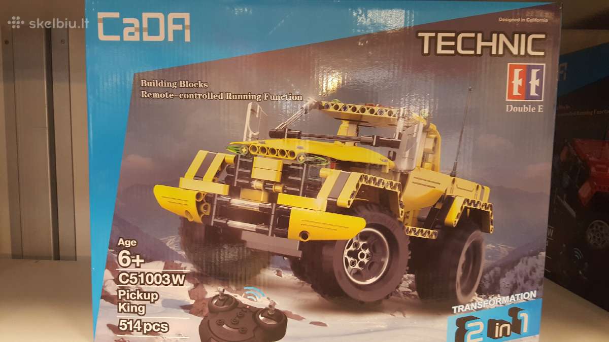Nauji konstruktoriai Cada Technic su RC 514-638 d. - nuotraukos Nr. 6
