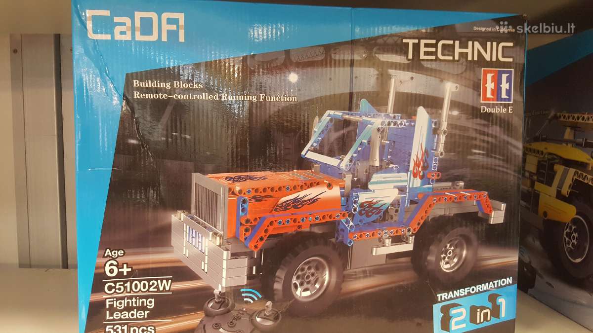 Nauji konstruktoriai Cada Technic su RC 514-638 d. - nuotraukos Nr. 8