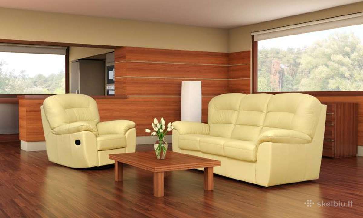 Miegama sofa su foteliais,su reglaineriais - nuotraukos Nr. 4