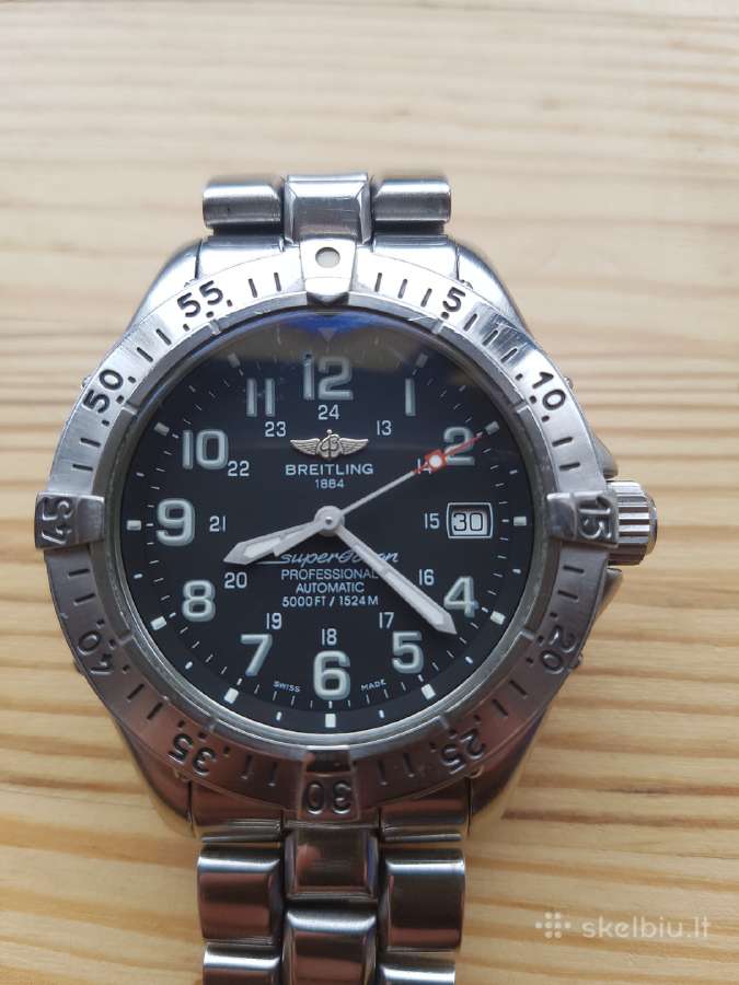 Breitling Superocean 5000ft / 1524m, Ref.no.a17045 - nuotraukos Nr. 3