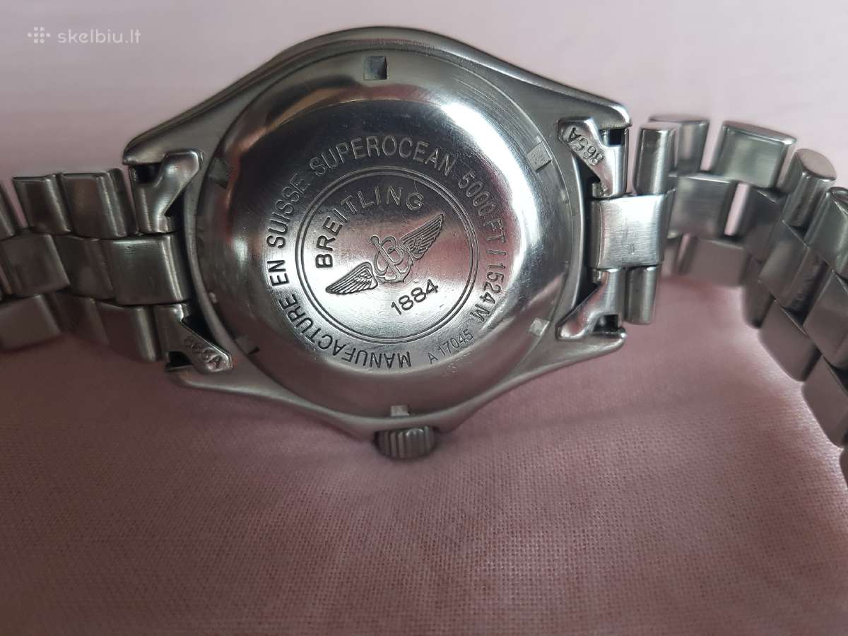 Breitling Superocean 5000ft / 1524m, Ref.no.a17045 - nuotraukos Nr. 7