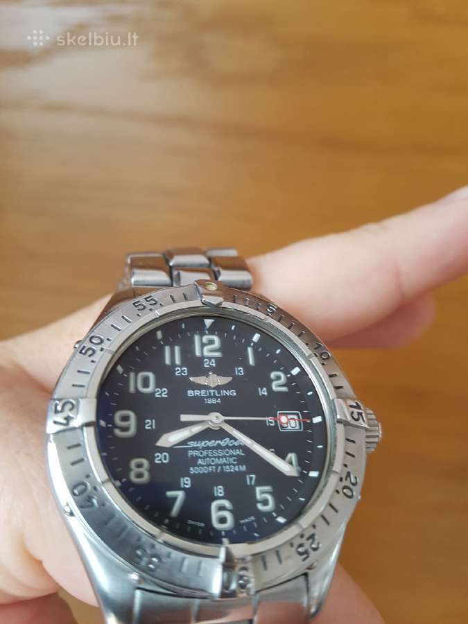Breitling Superocean 5000ft / 1524m, Ref.no.a17045 - nuotraukos Nr. 12