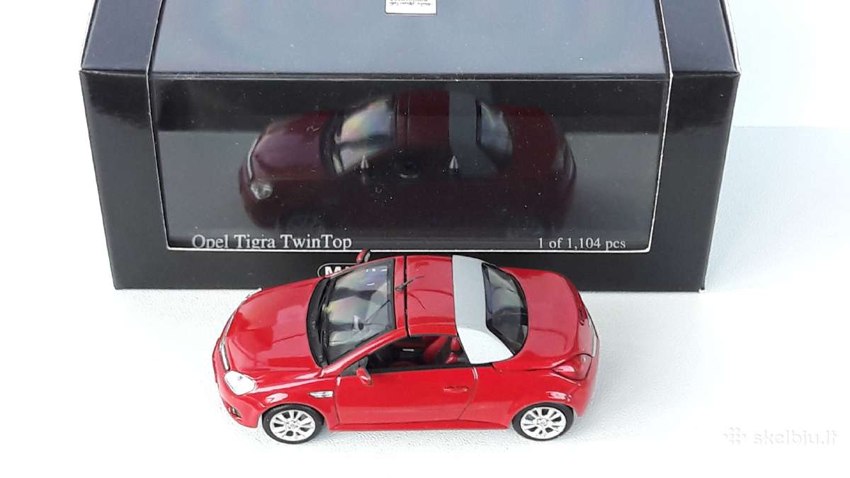 1/43 modeliukai Opel Tigra Twintop B - nuotraukos Nr. 9