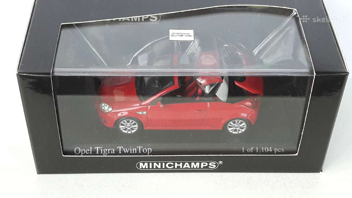 1/43 modeliukai Opel Tigra Twintop B - nuotraukos Nr. 10