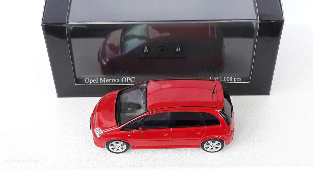 1/43 modeliukai Opel Meriva Opc - nuotraukos Nr. 10