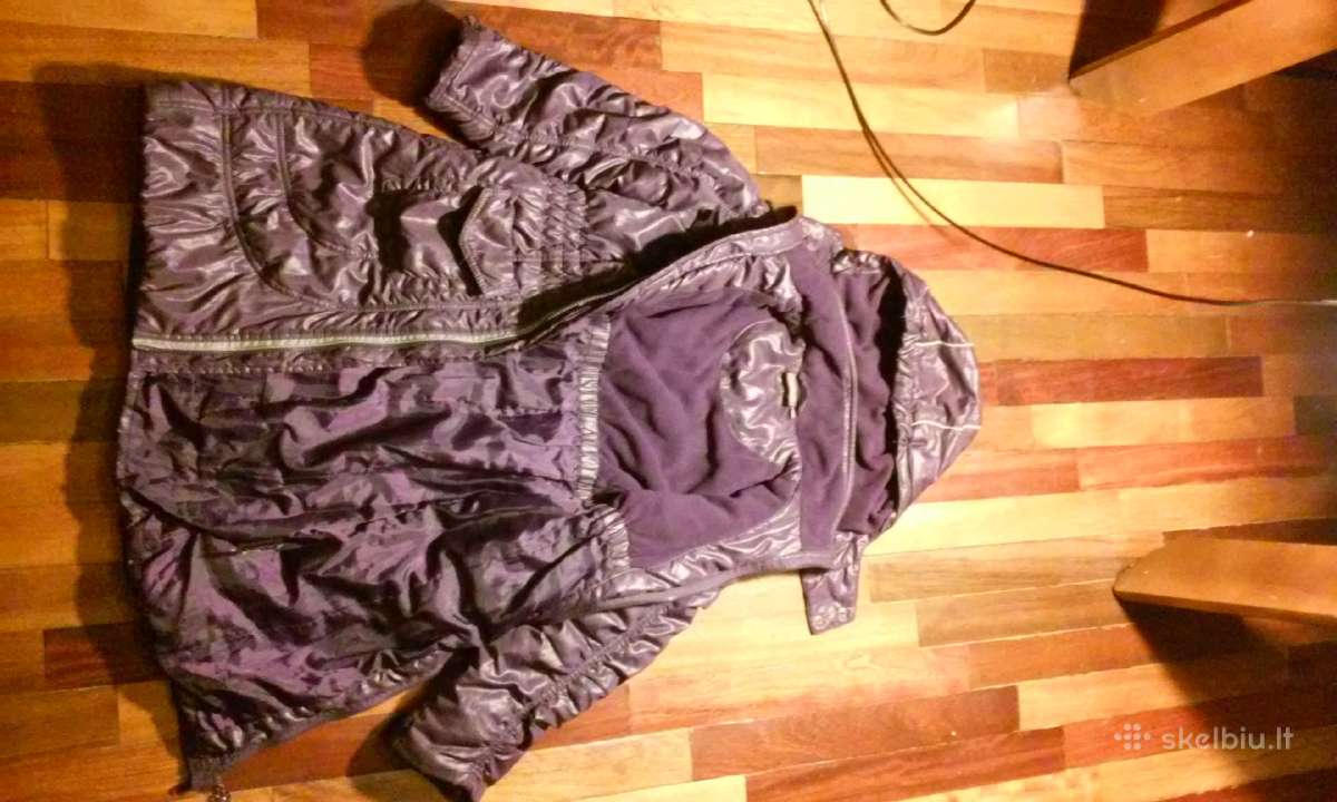 Patogi mergaitiška striuke violetinės spalvos - nuotraukos Nr. 3