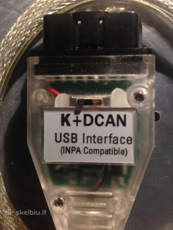 Bmw Inpa diagnostikos laidas kabelis K+dcan kaina - nuotraukos Nr. 4