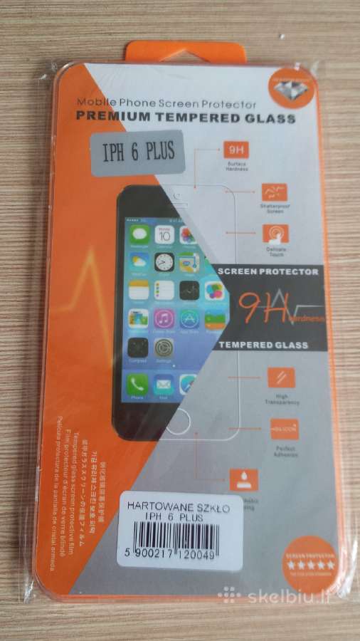 Apsauginis grūdintas stiklas Apple iPhone 6 Plus - nuotraukos Nr. 2