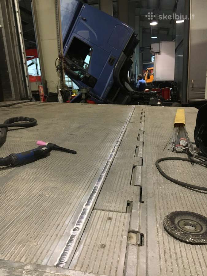 Aliuminio, nerūdijančio, juodo metalo virinimas - nuotraukos Nr. 7