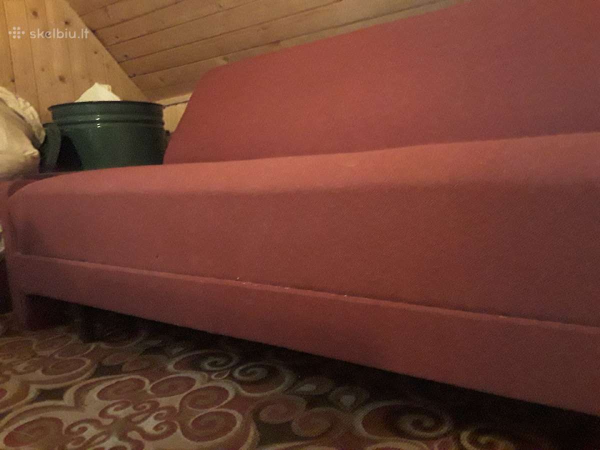 Praejusio simtmecio 60-uju metu sofa 35 € - nuotraukos Nr. 2