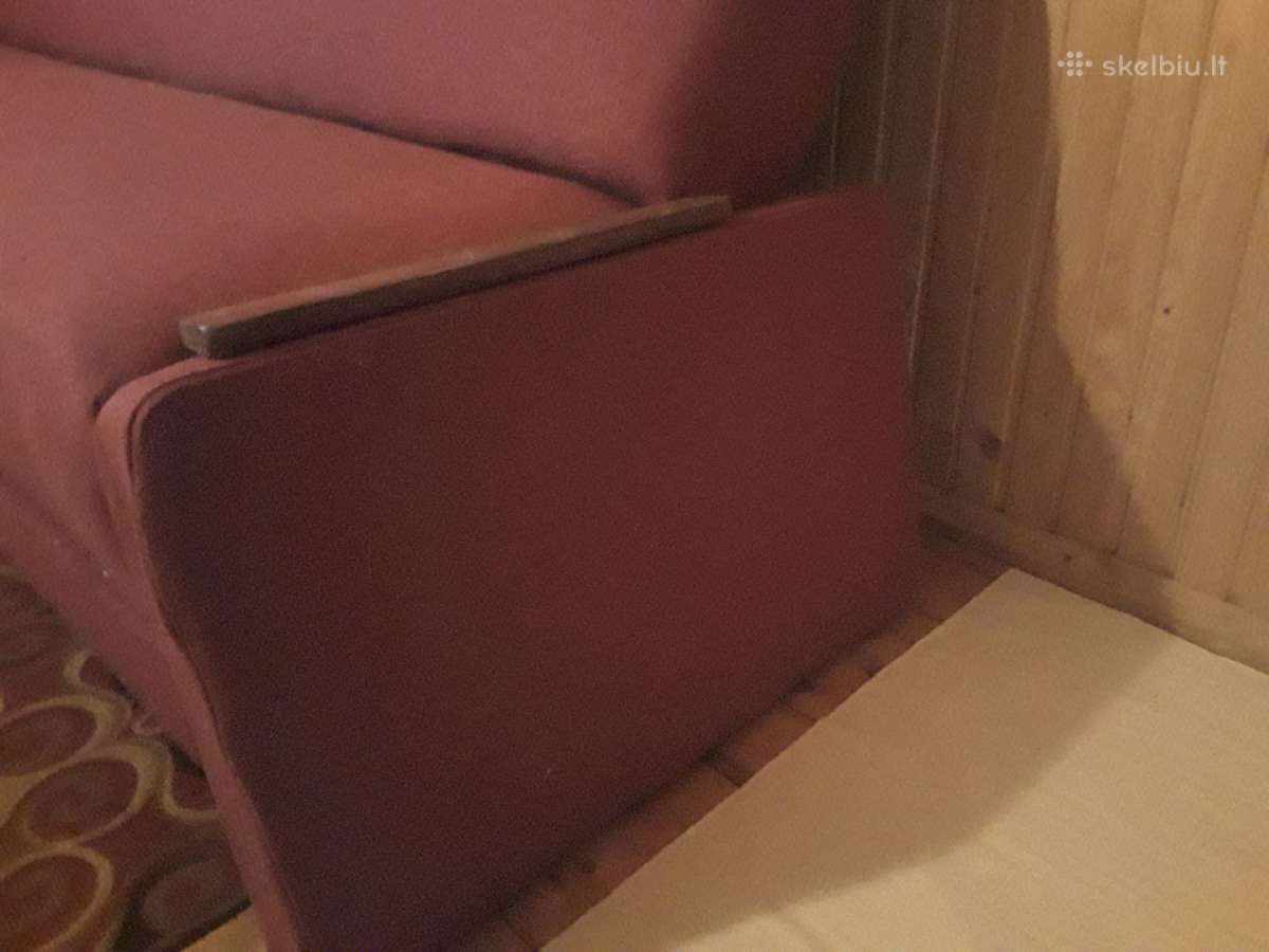 Praejusio simtmecio 60-uju metu sofa 35 € - nuotraukos Nr. 4