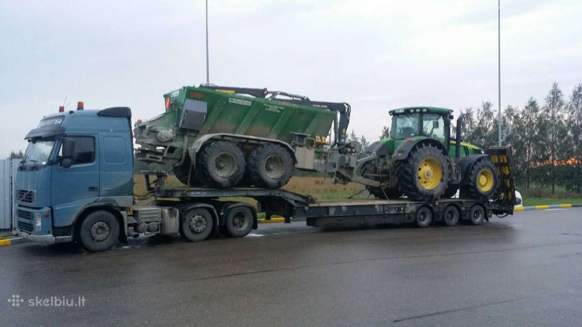 Negabaritiniu kroviniu pervezimas 56 t tralo nuoma - nuotraukos Nr. 13
