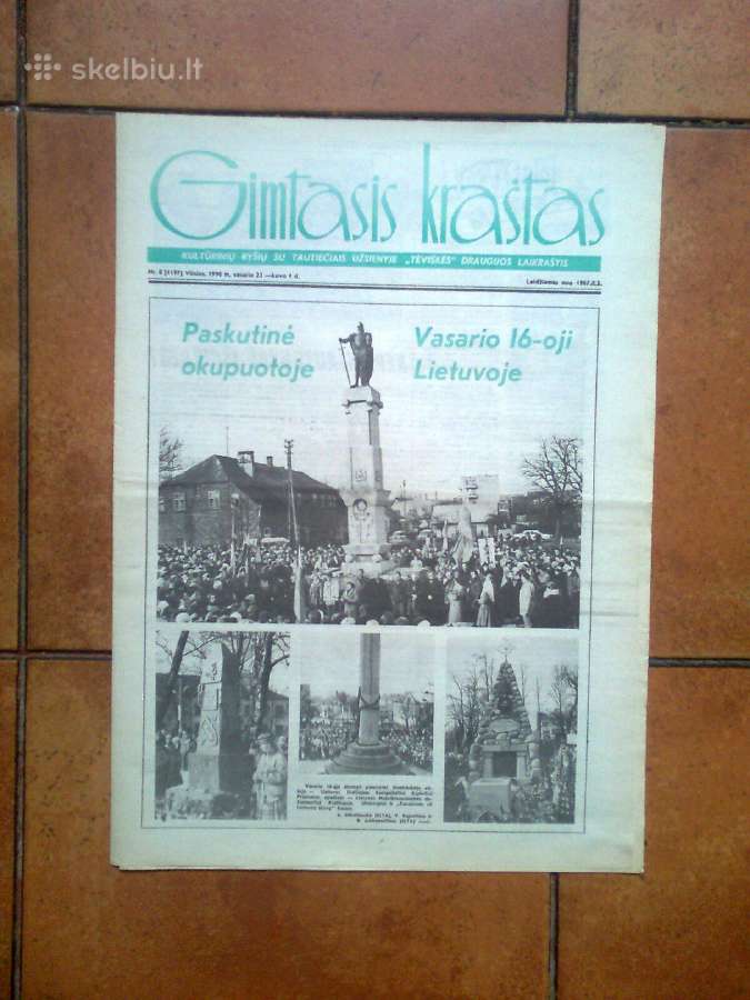 Svarbiausi laikraščio "Gimtasis Kraštas" numeriai - nuotraukos Nr. 7