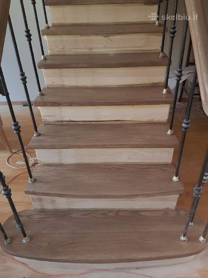 Grindu atnaujinimas parketo slifavimas lakavimas - nuotraukos Nr. 11