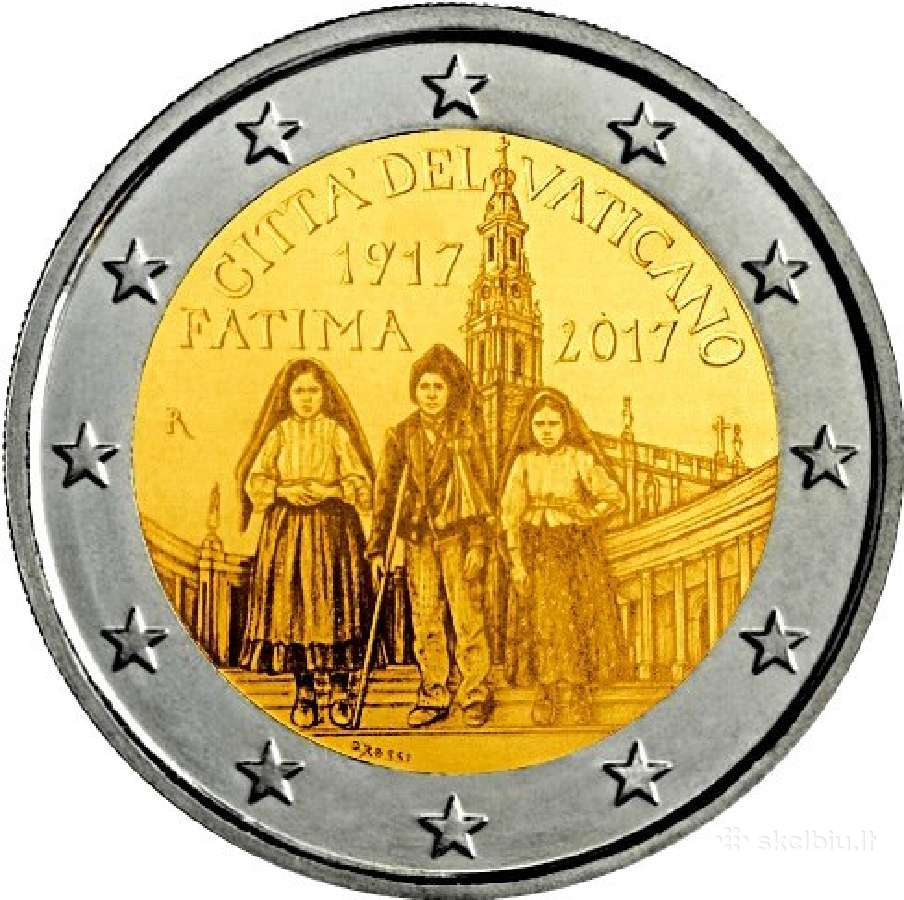 2 eurų Vatikano Unc proginės monetos - nuotraukos Nr. 12
