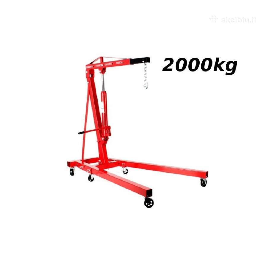 Hidraulinis kranas varikliams 2t, stendas ir kt - nuotraukos Nr. 4