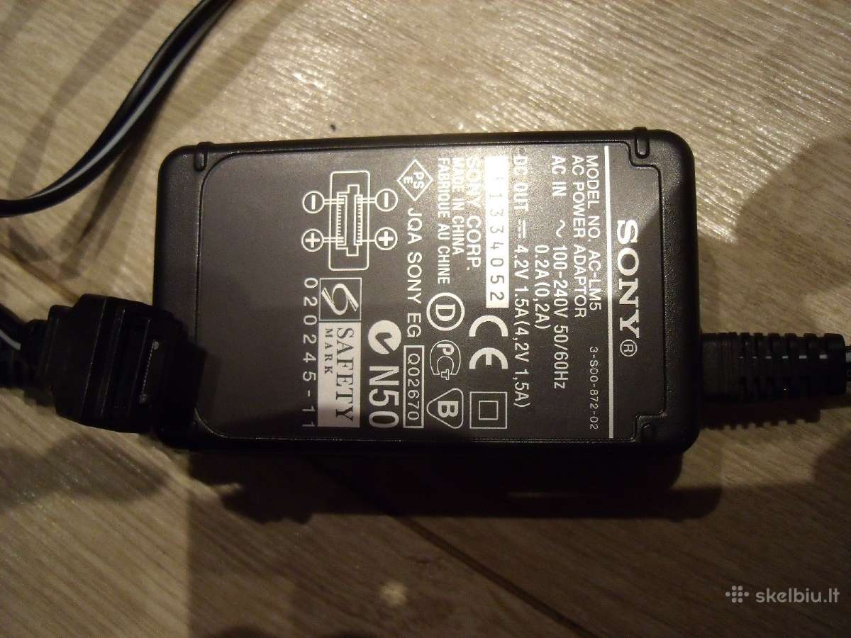 Pakrovejas ir baterija Canon, Sony, Samsung - nuotraukos Nr. 4