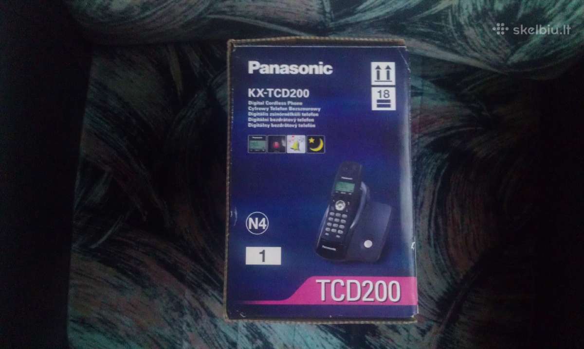 Panasonic Kx-tcd200 bevielis telefonas - nuotraukos Nr. 4