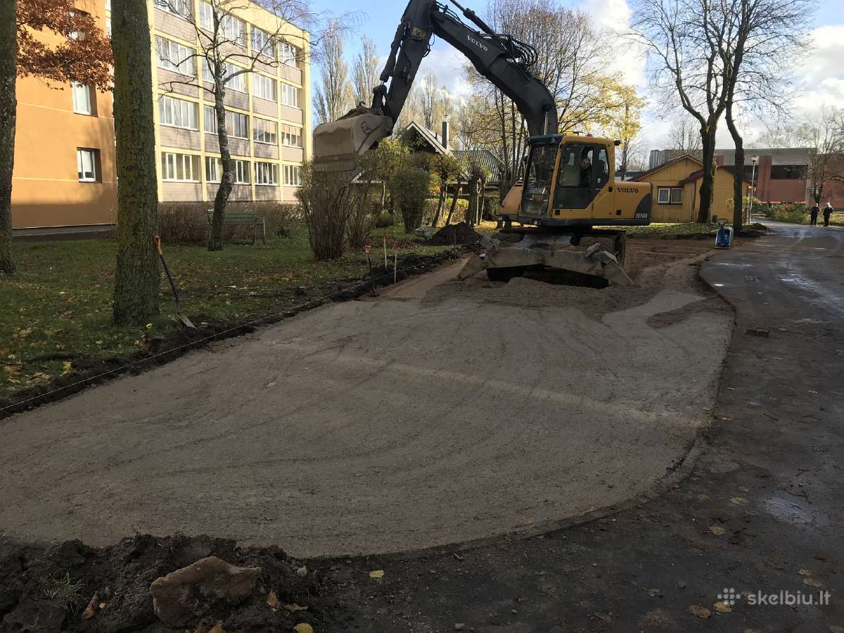 Kelių ir privažiavimų įrengimas - nuotraukos Nr. 4