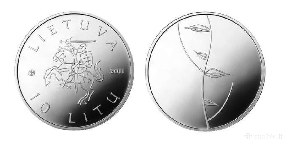 10 Litų Moneta, Skirta Teatrui