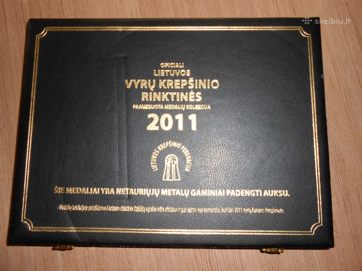 2011 Lietuvos vyrų krepšinio rinktinės medalių