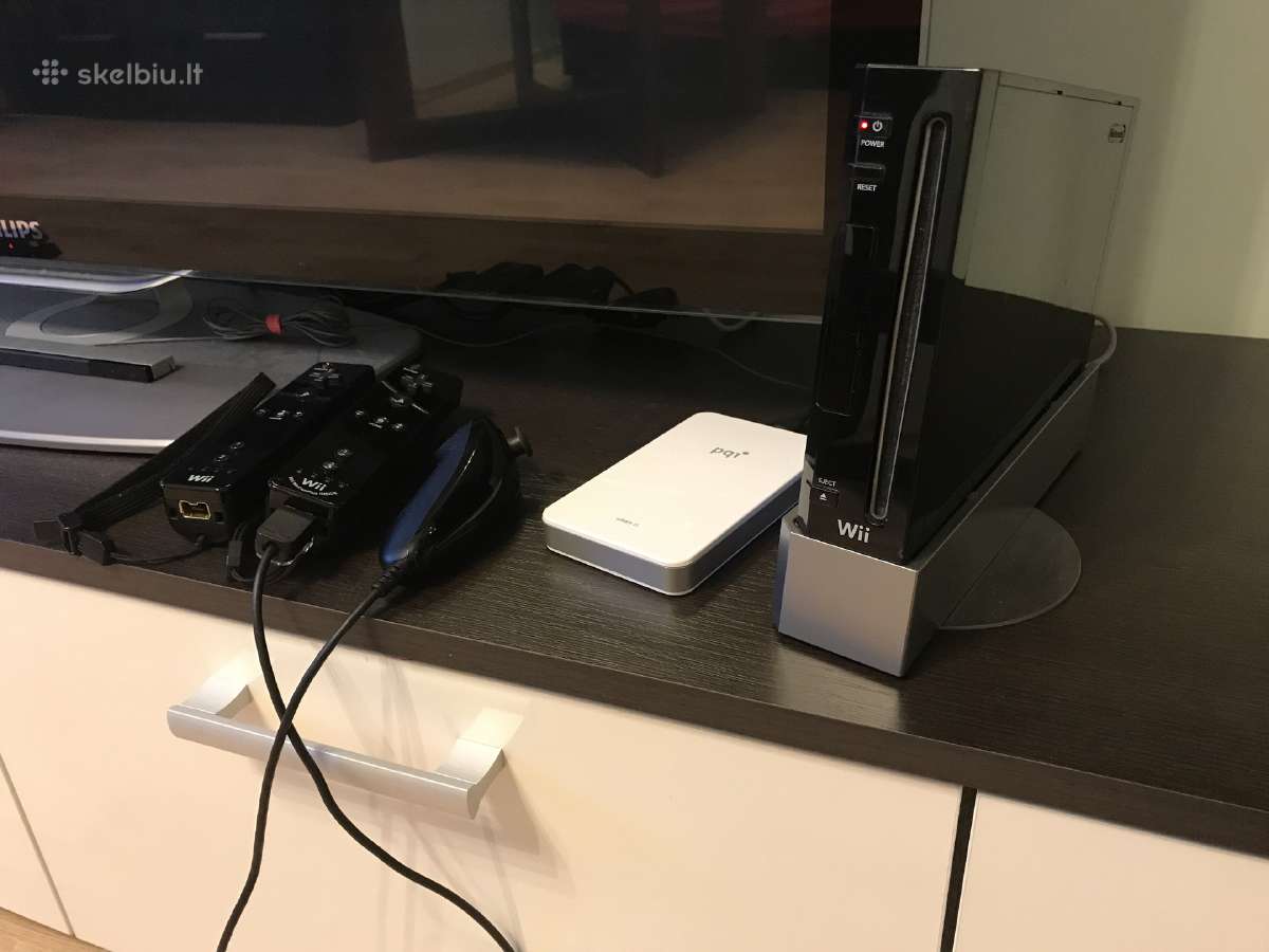 Su Garantija atrištas Nintendo Wii 320g 116žaidimų - nuotraukos Nr. 7