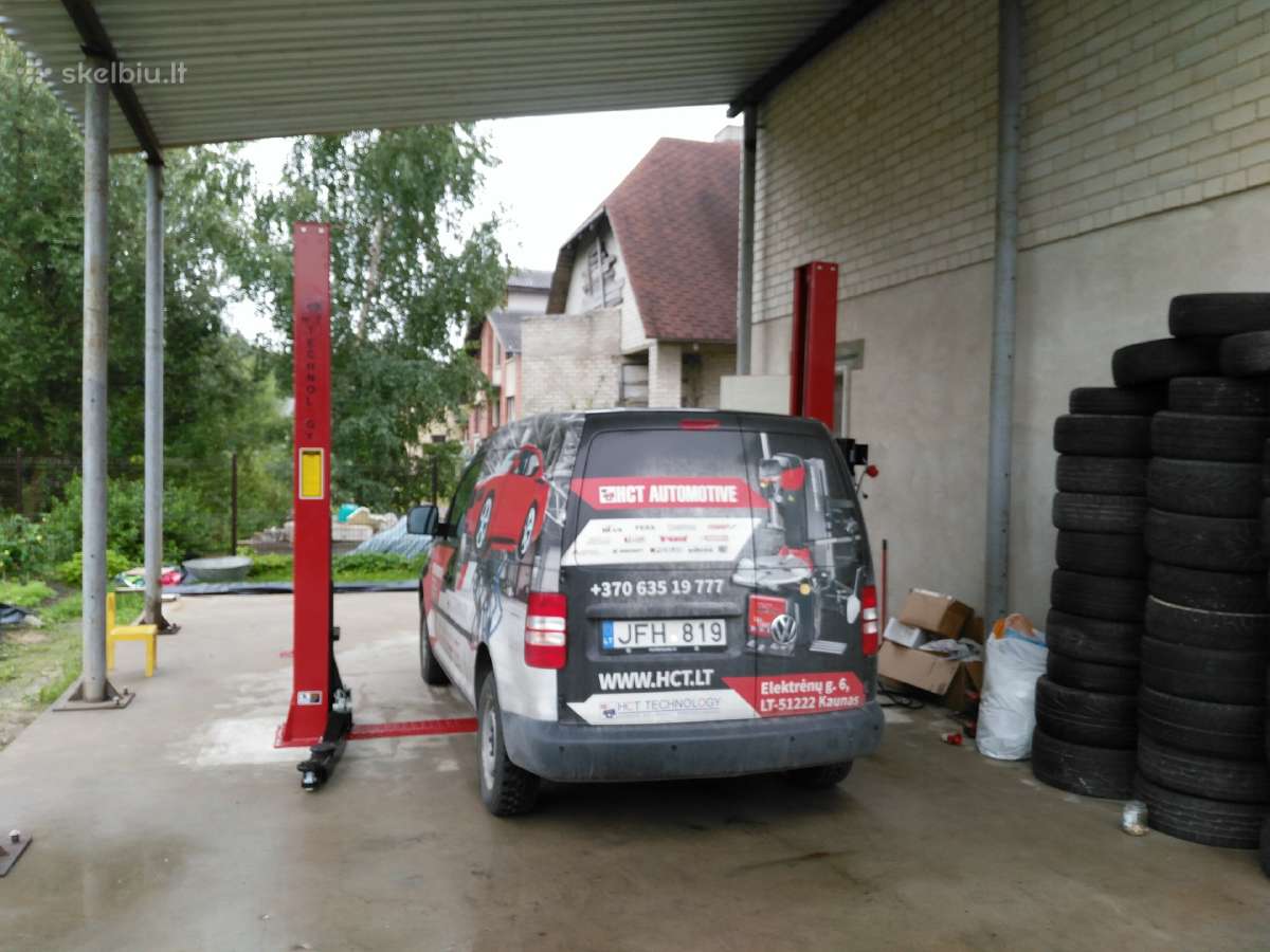 Dviejų kolonų hidraulinis keltuvas 4t - nuotraukos Nr. 8