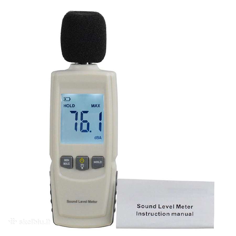 Garso Matuoklis (decibelų Matuoklis 35-120db) - nuotraukos Nr. 4