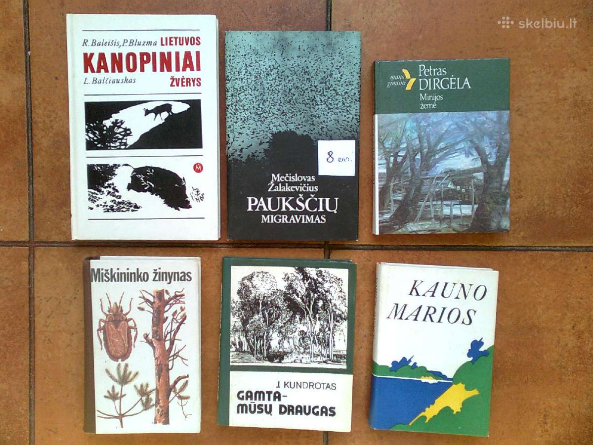 Ivairios knygos apie gamta - nuotraukos Nr. 9