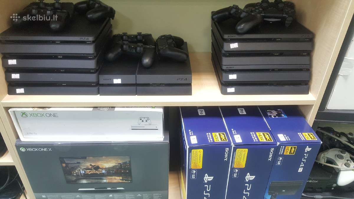 Sony Playstation 4 Ps4 500gb 1tb Slim, Fat, pro | Skelbiu.lt Sony Playstation 4 Ps4 500gb 1tb Slim, Fat, pro