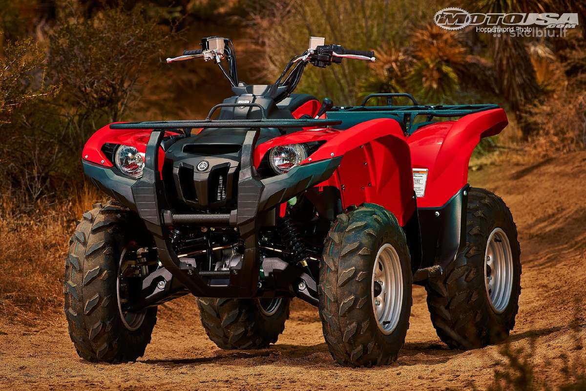 Perku Yamaha grizzly 700/550 - nuotraukos Nr. 2