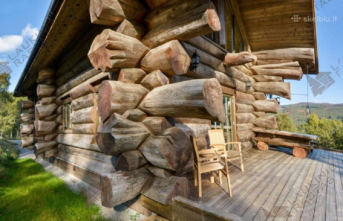 Rąstiniai namai pagal kanadietišką technologiją - nuotraukos Nr. 5