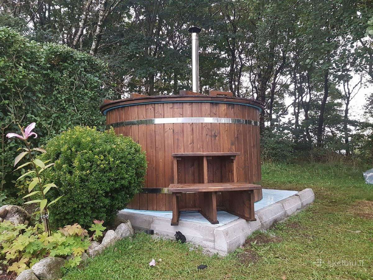 Lauko kubilas 1,80m su išoriniu pečiumi - nuotraukos Nr. 5