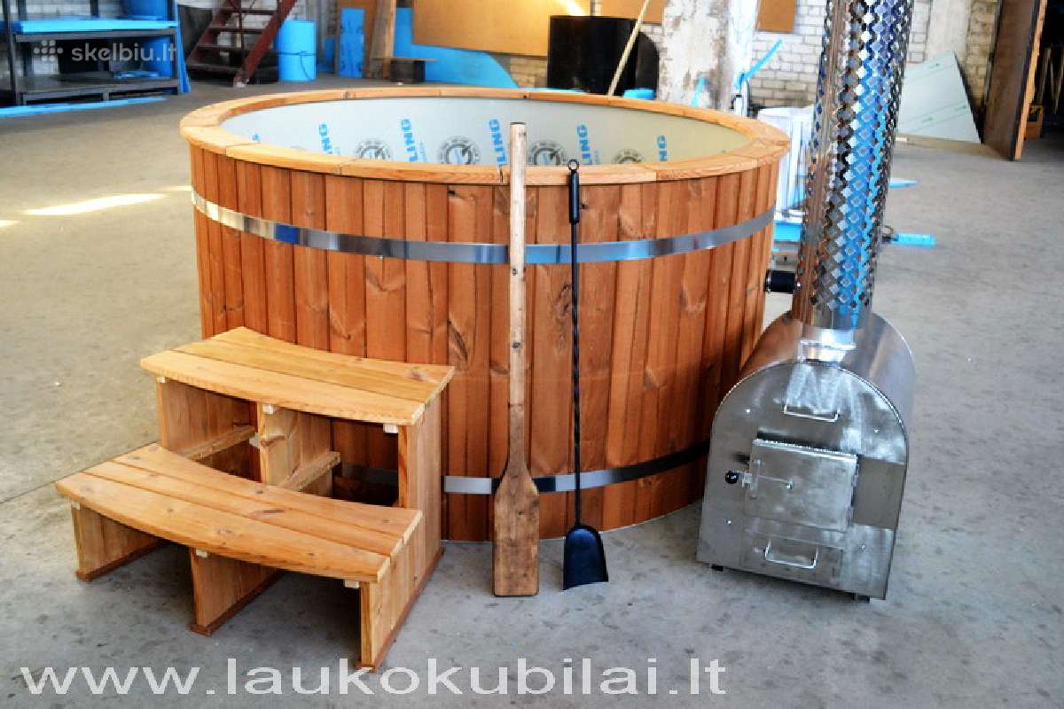 Plastikinis lauko kubilas su Termomediena - nuotraukos Nr. 8