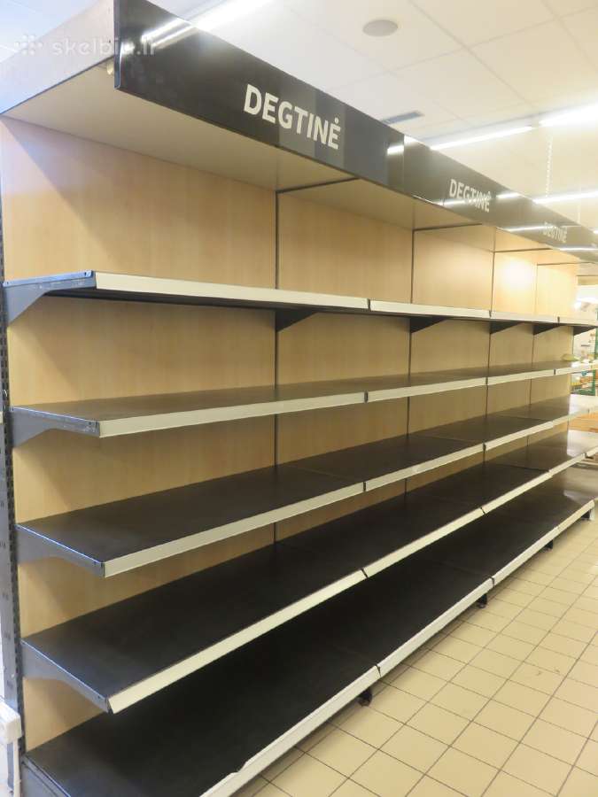 Stelažai-lentynos alkoholiui ir kitai produkcijai - nuotraukos Nr. 13