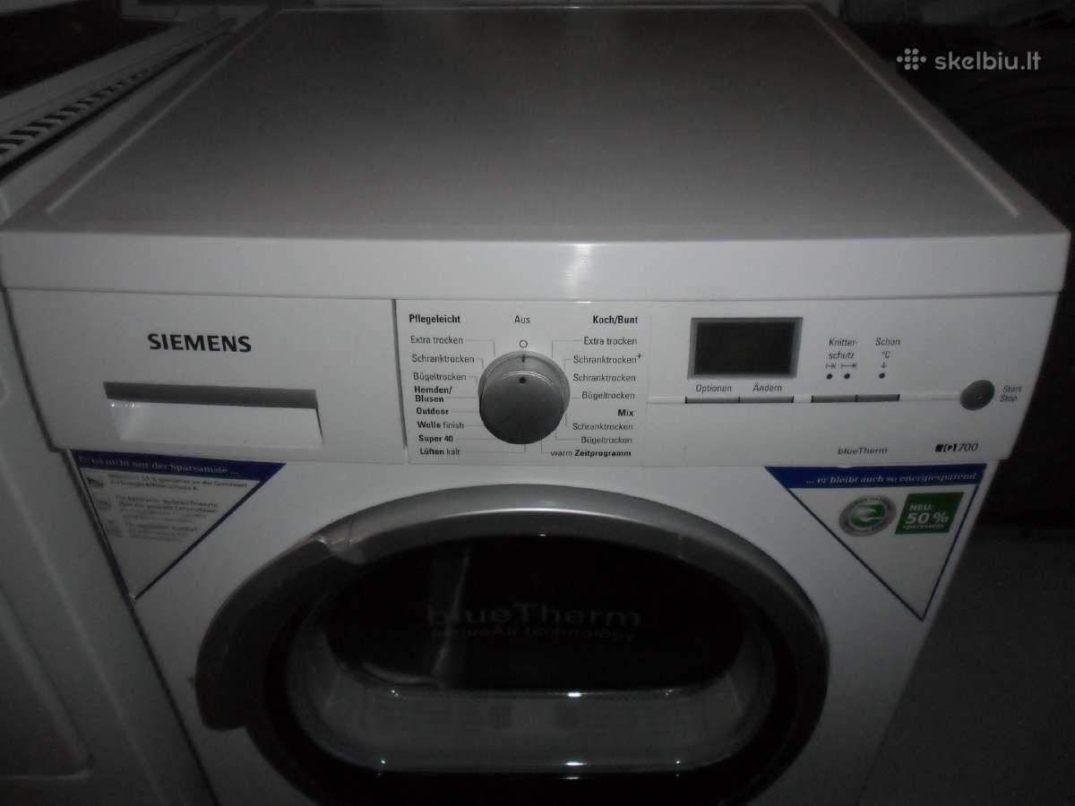 Siemens Wt46w562 Iq700 Dziovykle - nuotraukos Nr. 3