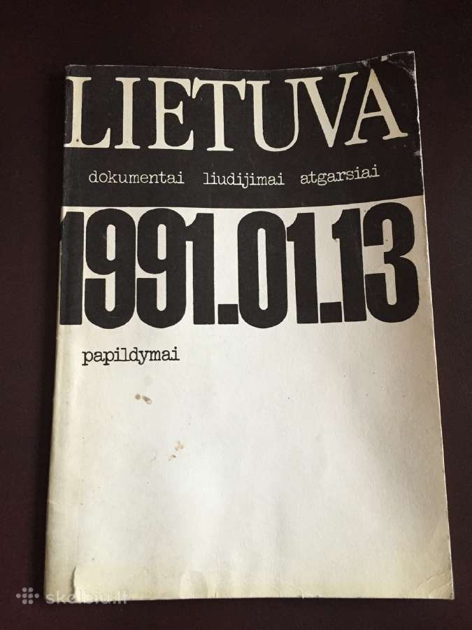 Knygute Baltijos kelias, Lietuva 1991.01.13 - nuotraukos Nr. 3