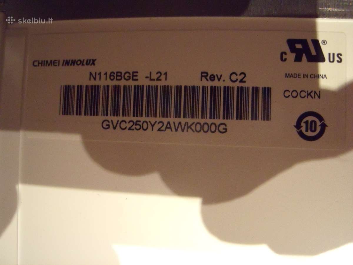 Matricos 8.9 11,6 15 15,2 15,4, 13.4 15,6 17,3 LED - nuotraukos Nr. 3