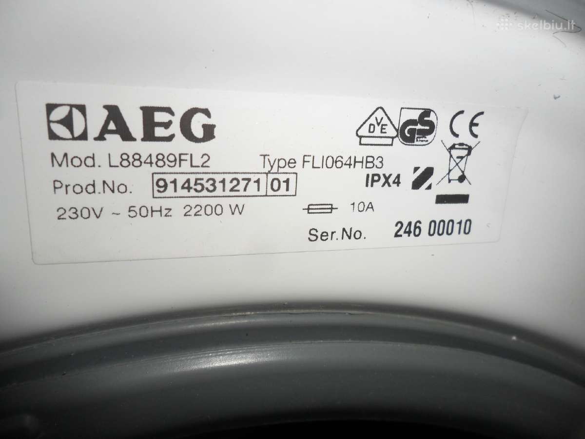 Aeg L88489fl2 - nuotraukos Nr. 5