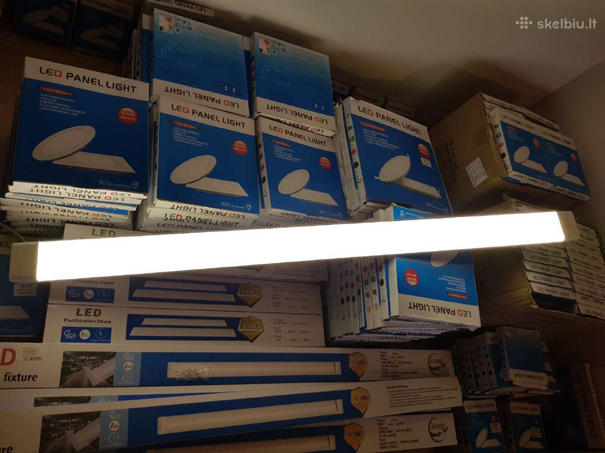 LED juostiniai šviestuvai 120cm - nuotraukos Nr. 19