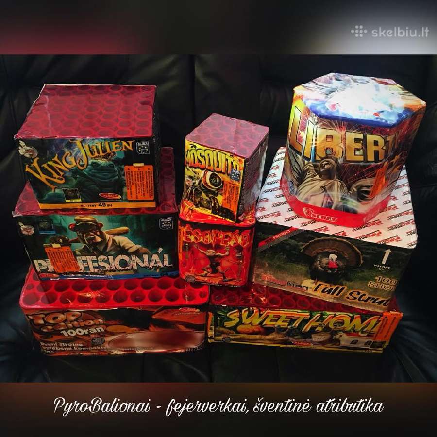 Fejerverkai Aleksote! Ir Urmo Bazeje! Super Kaina!