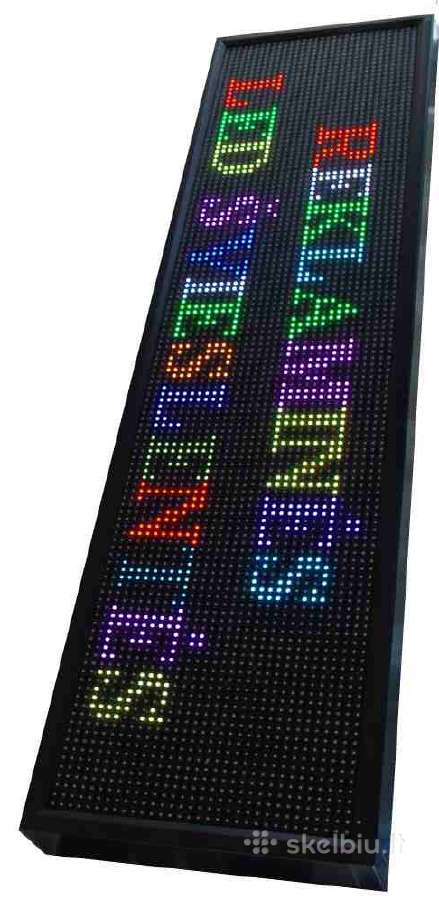 LED švieslentė, sporto švieslentė, bėganti eilutė - nuotraukos Nr. 7