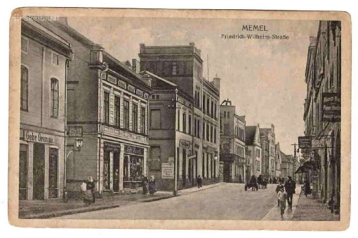 Mėmelio atvirutės. Leidėjas Joseph Cohn ir kiti