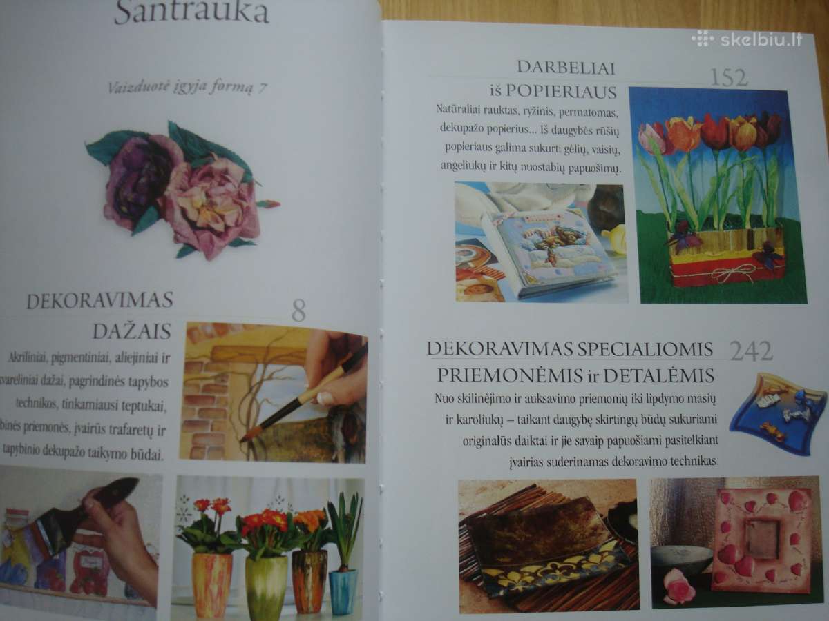 Knyga „dekoravimas“ - nuotraukos Nr. 4