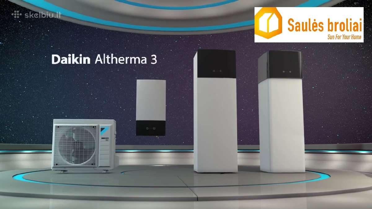 Daikin Altherma 3 Oras vanduo šilumos siurblys - nuotraukos Nr. 14