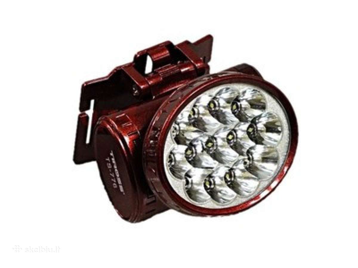 Įkraunamas šviestuvas profesionalams 3w Cob+6 LED - nuotraukos Nr. 12