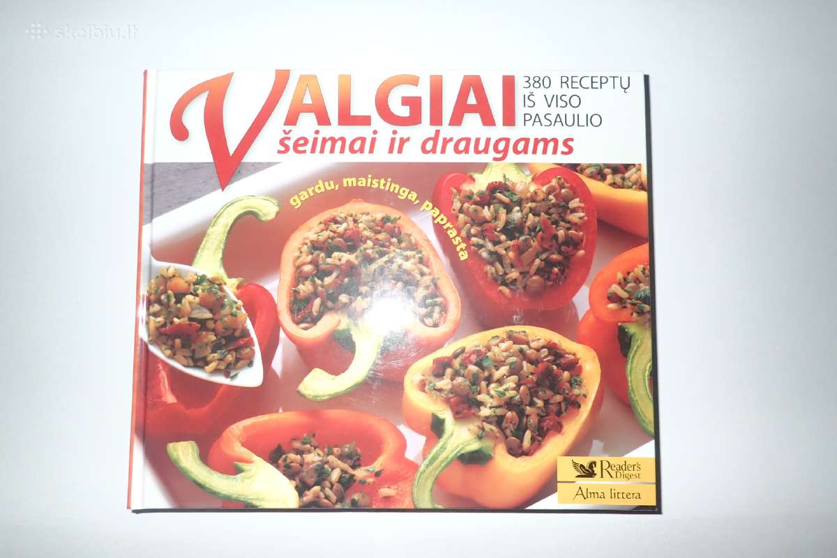 Knyga Valgiai šeimai ir draugams