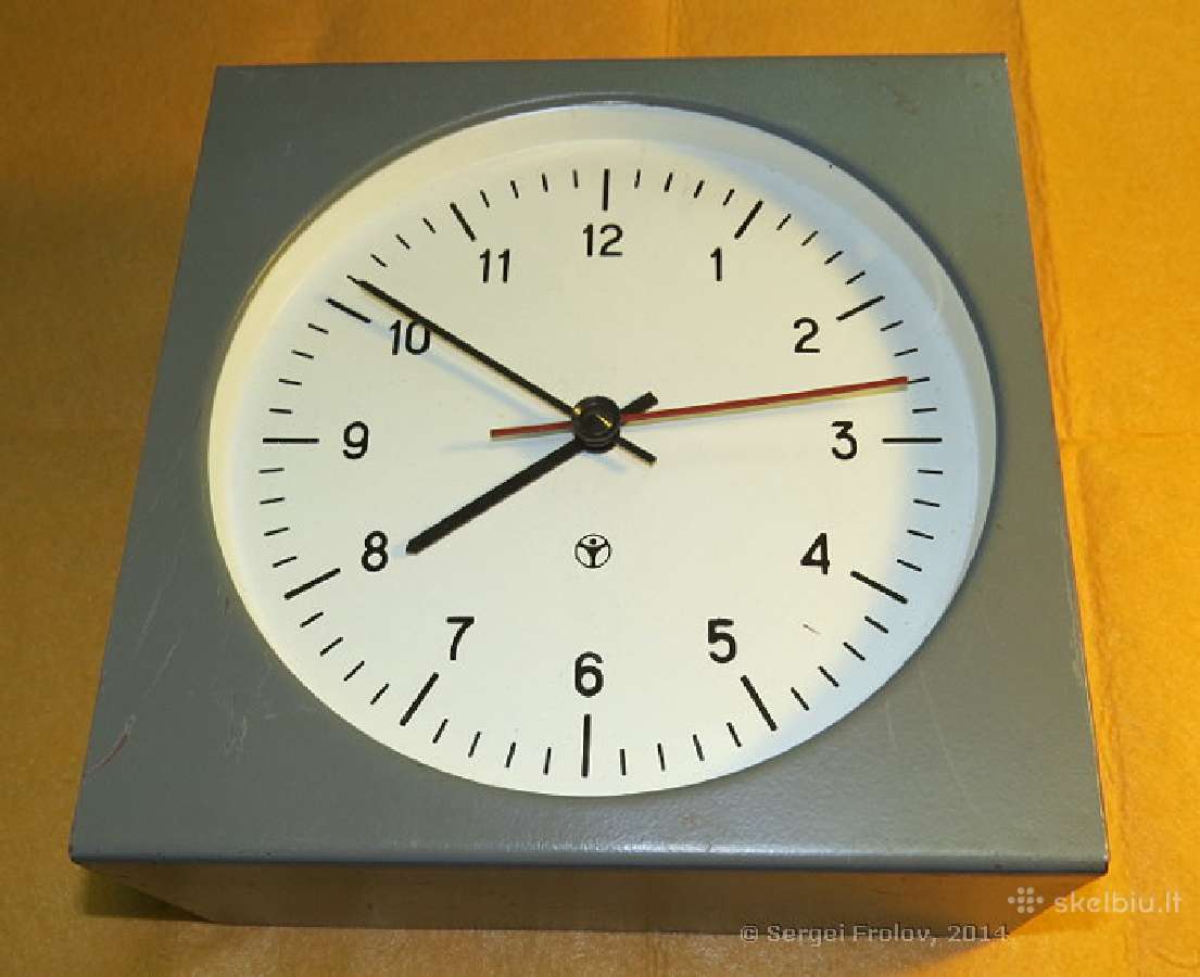 Perku CCCP elektrini laikrodi Первичные часы Пчк3