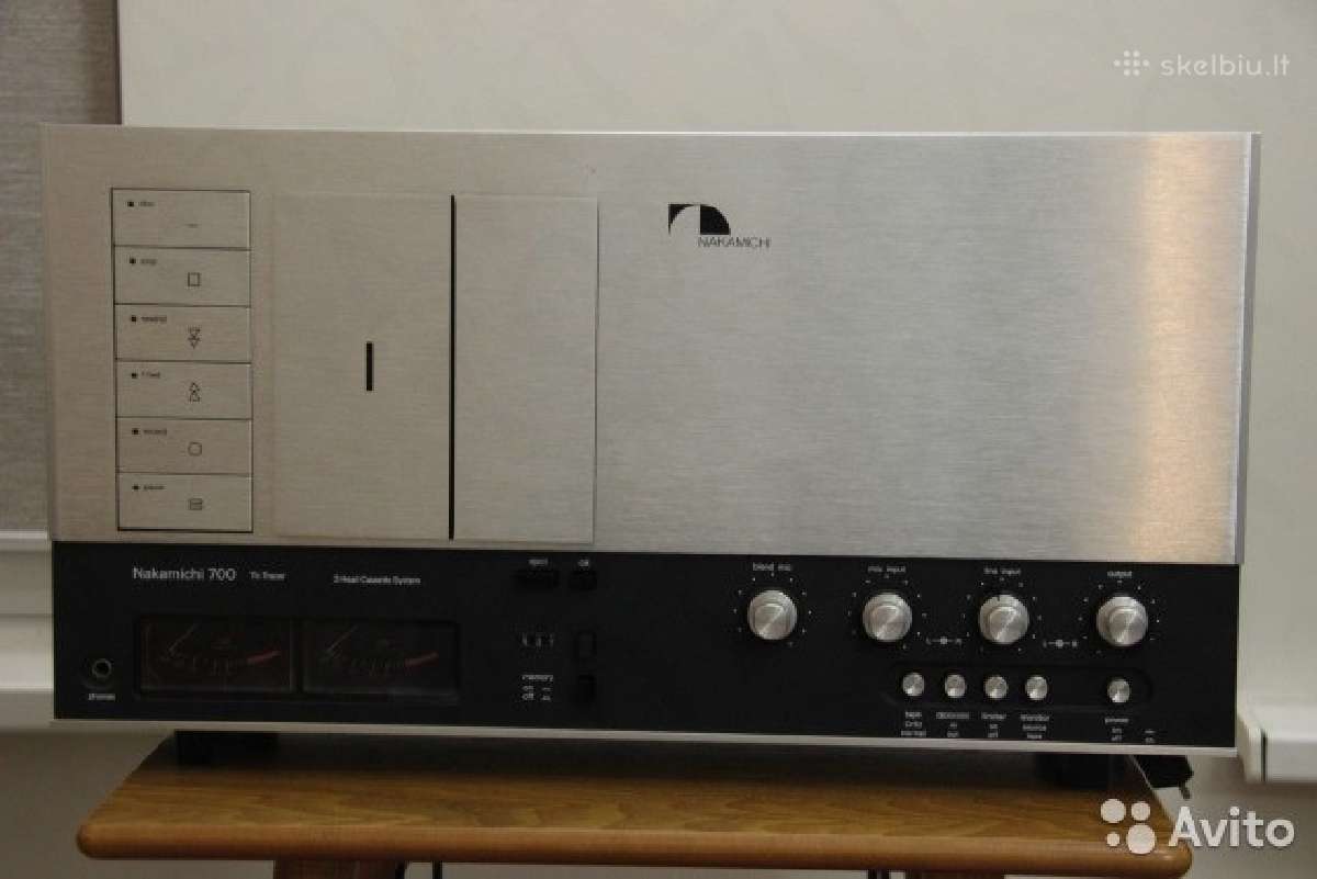 Kasetinis Nakamichi Akai Aiwa Sony JVC Pioneer - nuotraukos Nr. 8