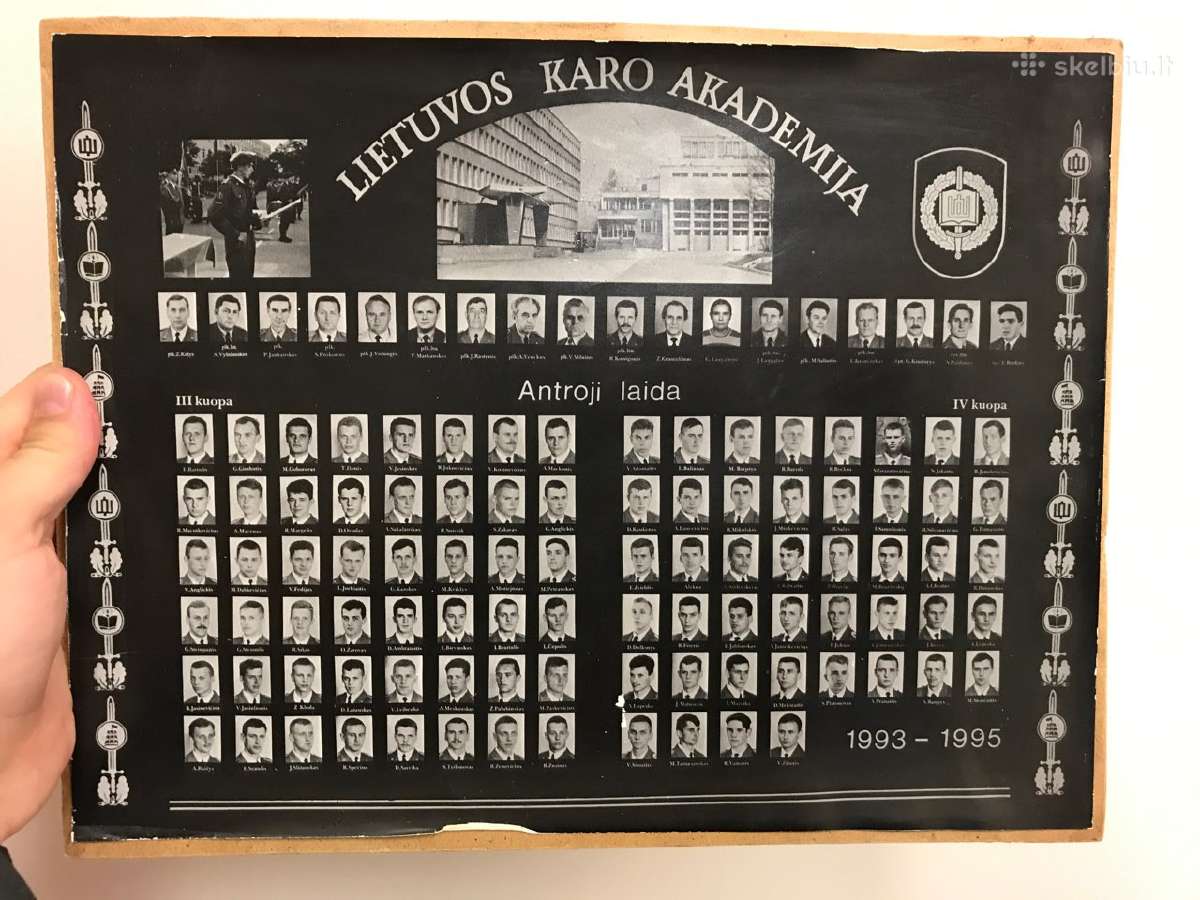 Perku viską kas susiję su Lietuvos karo akademija